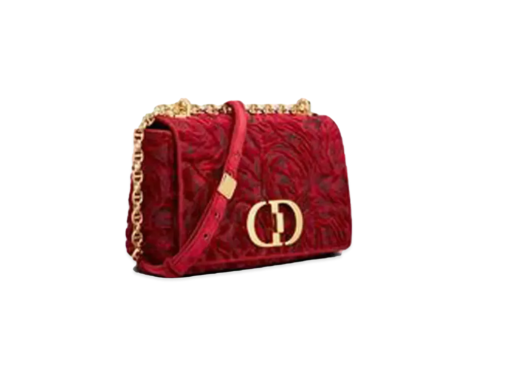 Dior Medium Dior Caro Bag "Red"