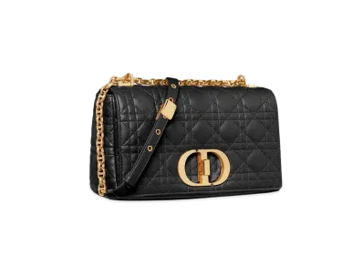 Dior Medium Dior Caro Bag "Black"