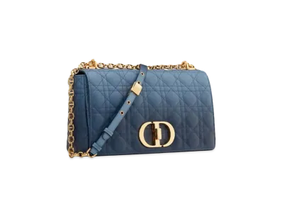 Dior Large Dior Caro Bag "Navy"