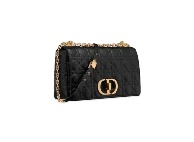 Dior Large Dior Caro Bag "Black"