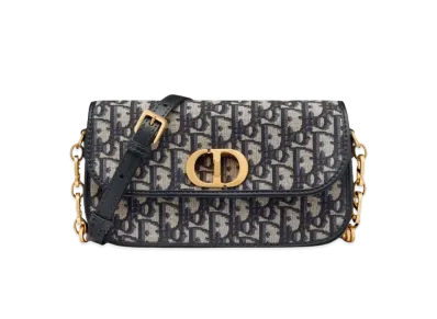 Dior 30 Montaigne Avenue Bag Dior Oblique Jacquard "Blue"