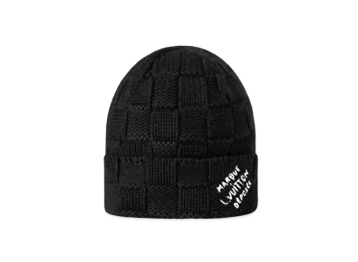 Louis Vuitton Damier Snug Beanie "Noir"