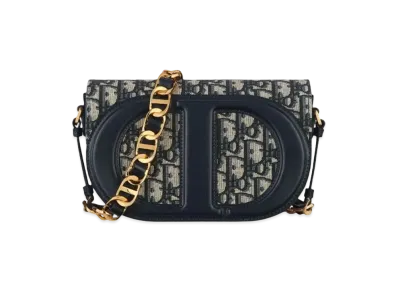 Dior CD Signature Bag Strap Dior Oblique Jacquard "Blue"