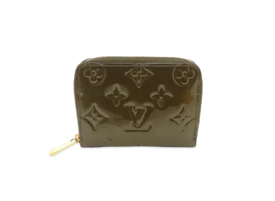 Louis Vuitton Zippy Coin Purse Vernis "Vert Bronze"