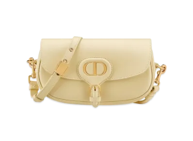 Dior Bobby East-West Bag Box Calfskin "Pale Yellow/Gold"