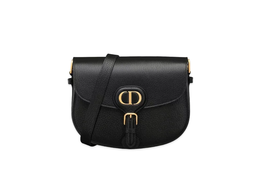 Dior Medium Dior Bobby Bag Grained Calfskin "Black"
