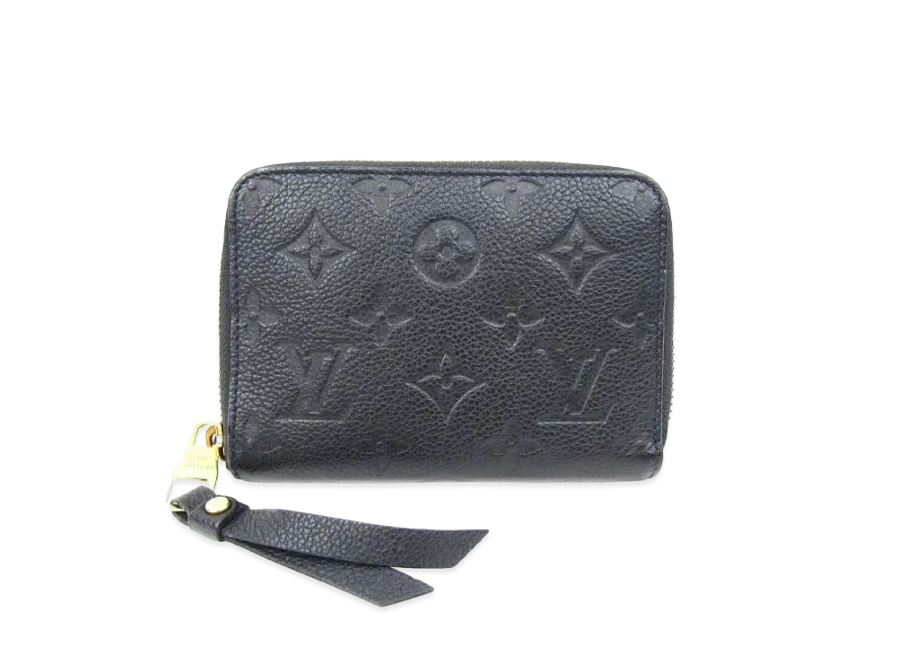 Louis Vuitton Scret Compact Wallet Monogram Empreinte Leather "Infini"
