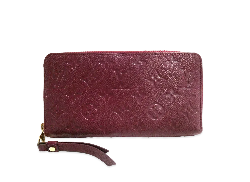 Louis Vuitton Scret Rond Wallet Monogram Empreinte Leather "Flamme"