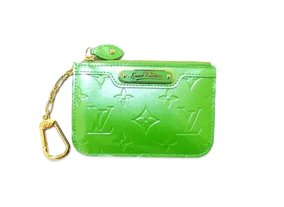 Louis Vuitton Key Pouch NM Vernis "Vert Tonic"
