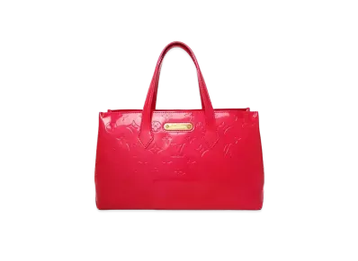 Louis Vuitton Wilshire Bluebird Monogram Vernis "Rose Pop"