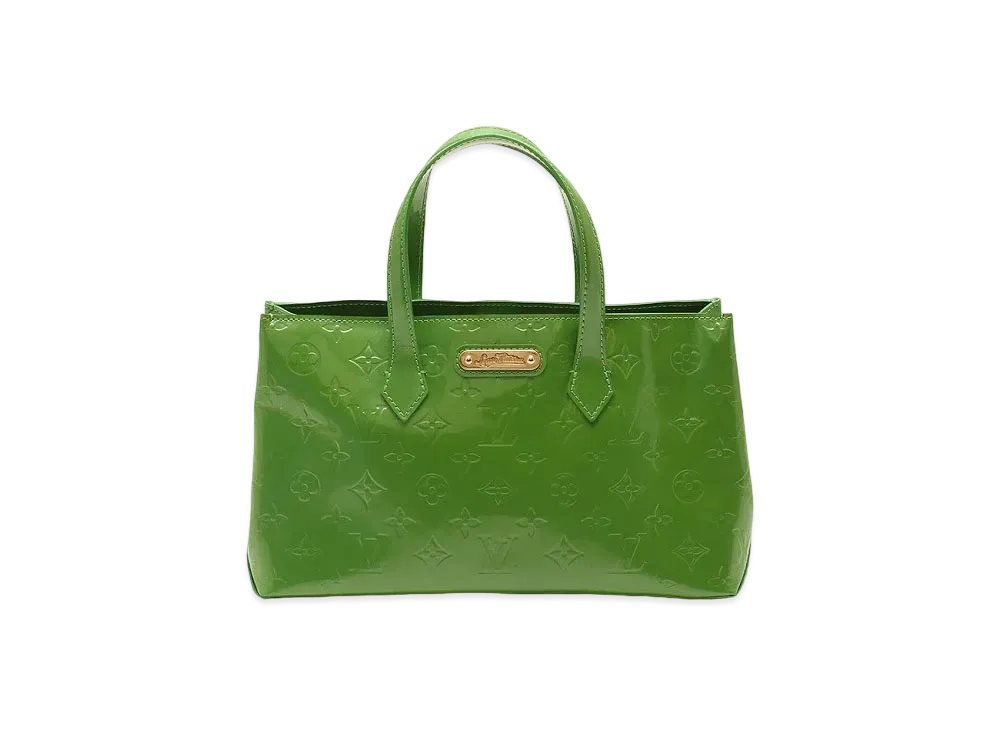 Louis Vuitton Wilshire Bluebird Monogram Vernis "Vert Tonic"