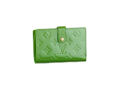 Louis Vuitton Viennois Wallet Monogram Vernis "Vert Tonic"