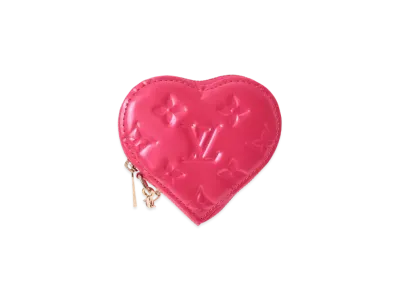 Louis Vuitton Coeur Coin Purse Vernis "Rose Pop"