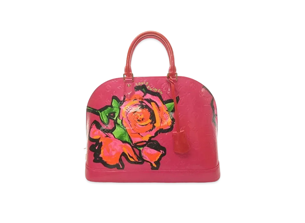 Louis Vuitton Alma Monogram Vernis Rose "Rose Pop"