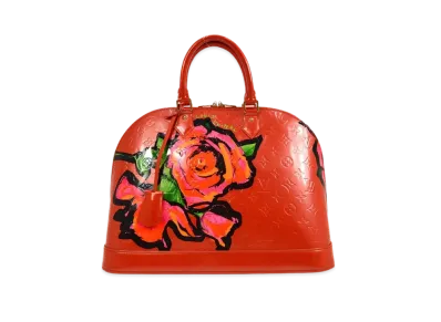 Louis Vuitton Alma Monogram Vernis Rose "Orange Sunset"