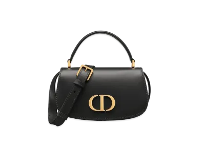 Dior 30 Montaigne Avenue Top Handle Bag Small Dior Oblique Jacquard and Smooth Calfskin "Blue"