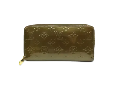 Louis Vuitton Zippy Wallet Vernis "Vert Bronze"