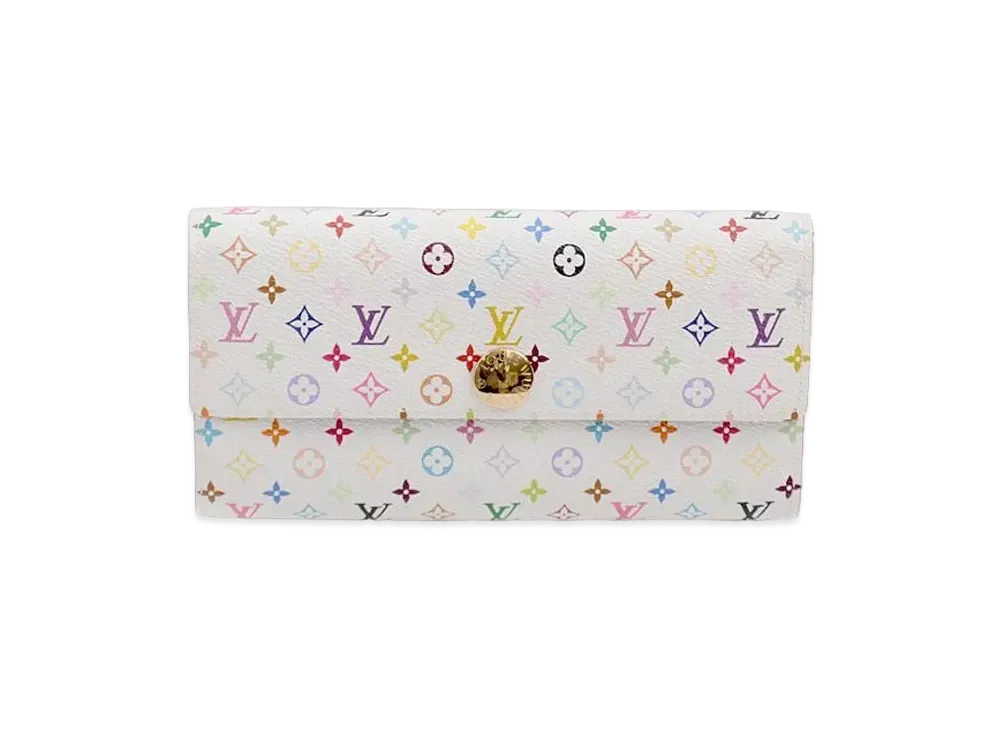 Louis Vuitton Sarah Wallet Monogram Multicolor "Raisin"