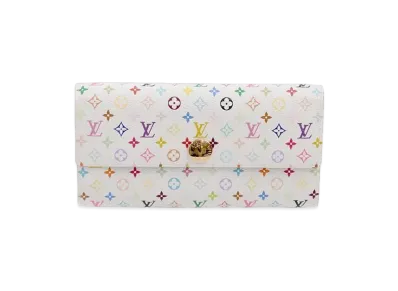 Louis Vuitton Sarah Wallet Monogram Multicolor "Raisin"