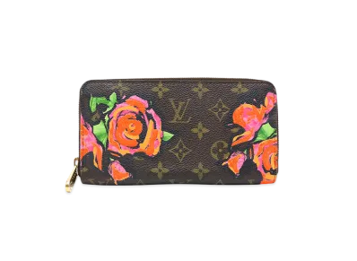 Louis Vuitton Zippy Wallet Monogram Rose Stephen Sprouse Collection