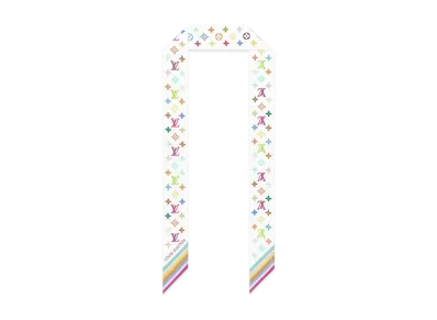 Louis Vuitton x Takashi Murakami Monogram Multicolor BB Bandeau "Blanc"