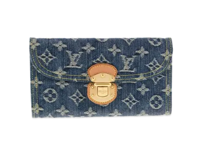 Louis Vuitton Amelia Wallet Monogram Denim