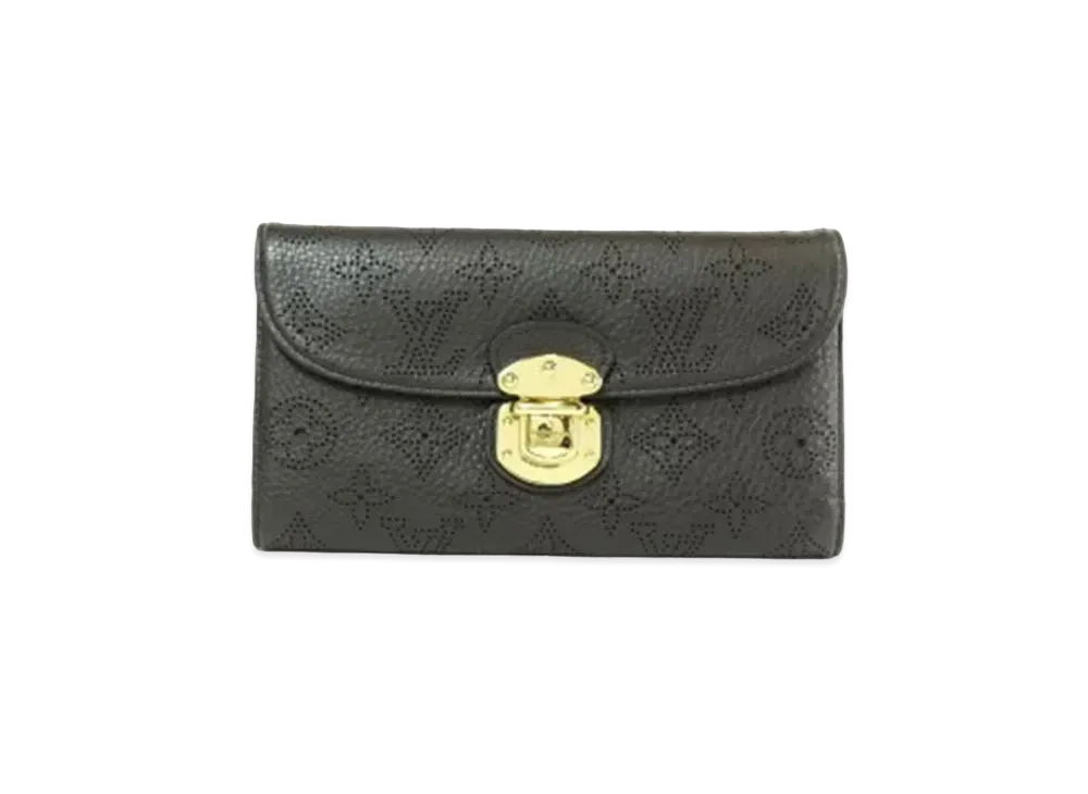 Louis Vuitton Amelia Wallet Mahina "Chocolat"
