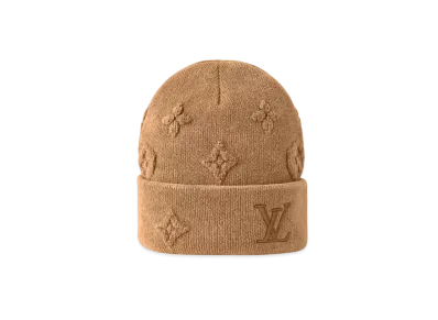 Louis Vuitton LV Crush Monogram Beanie "Camel"