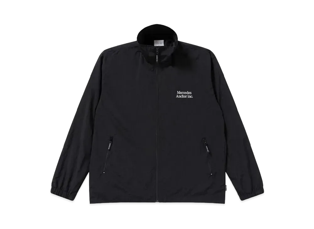 Mercedes Anchor Inc. Nylon Track Jacket "Black"