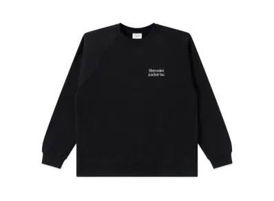 Mercedes Anchor Inc. Raglan Crew Sweat "Black"