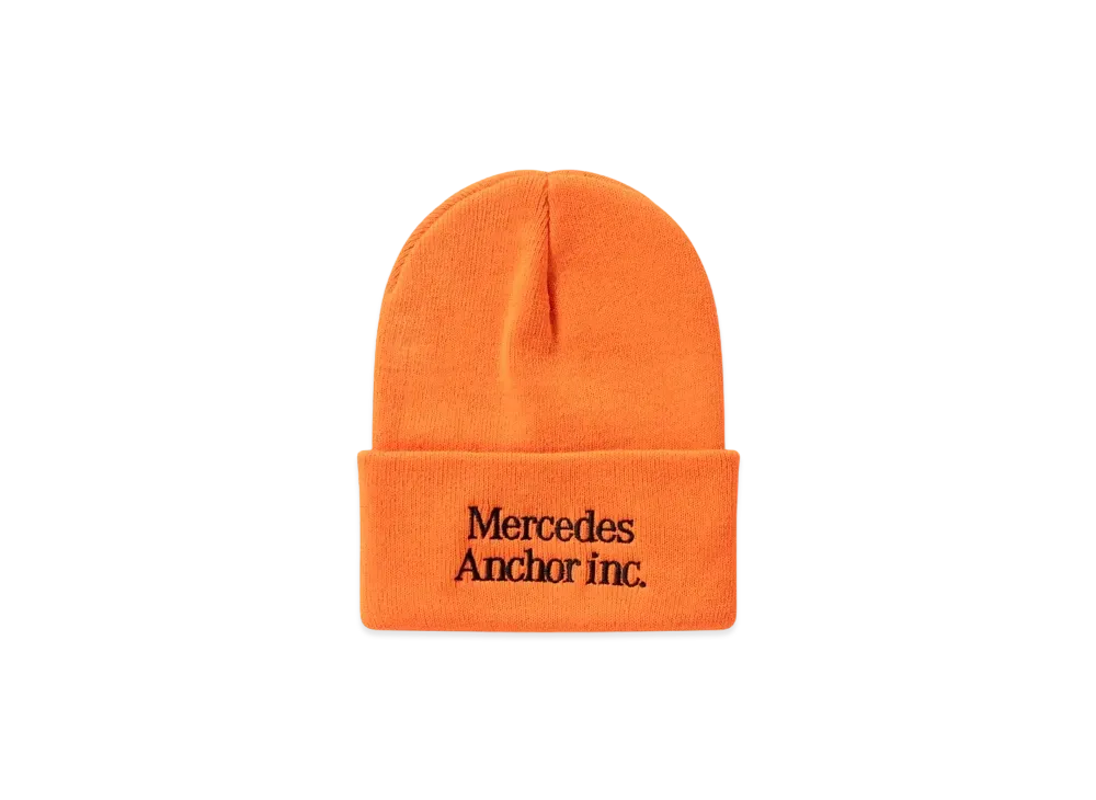 Mercedes Anchor Inc. Watch Cap "Orange"