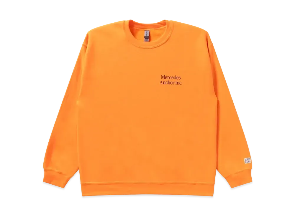 Mercedes Anchor Inc. Crew Sweat "Orange"