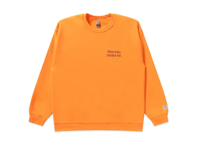 Mercedes Anchor Inc. Crew Sweat "Orange"