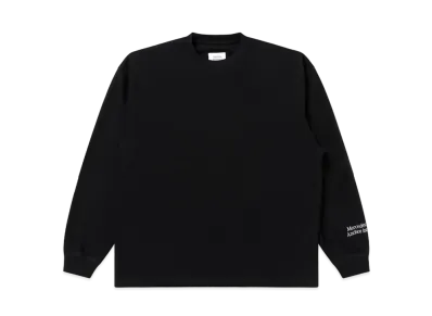 Mercedes Anchor Inc. Oversized Wool Crew "Black"