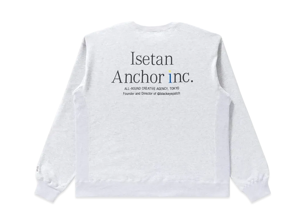 Mercedes Anchor Inc. x Isetan Popup Store Crew Sweat "Grey"