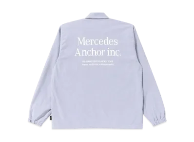 Mercedes Anchor Inc. Nylon OxFord Shirt Jacket "Light Purple"