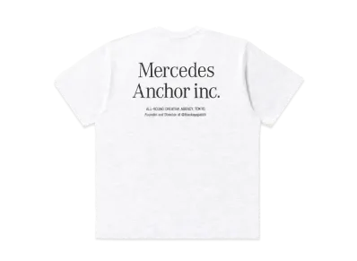 Mercedes Anchor Inc. Pocket Tee "Light Grey"