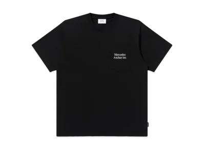 Mercedes Anchor Inc. Pocket Tee "Black"