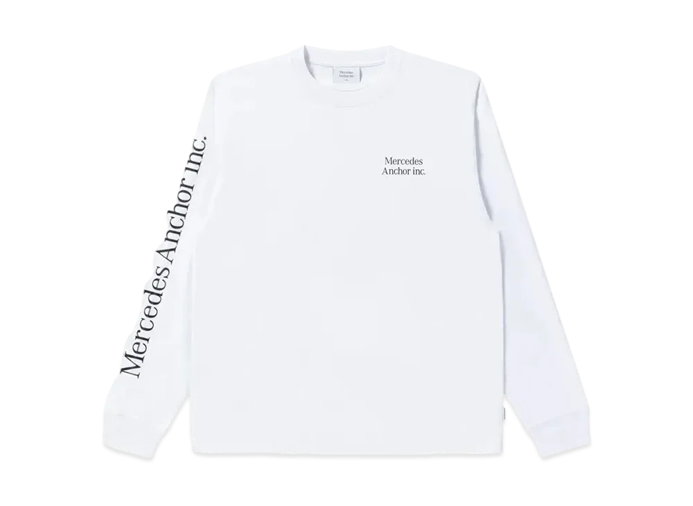 Mercedes Anchor Inc. Logo LS Tee "White"