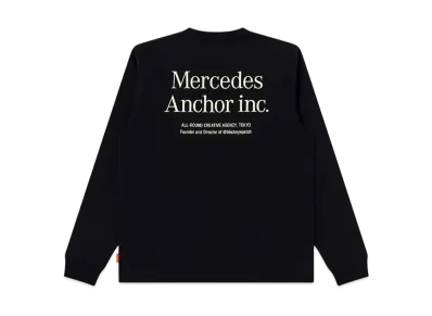 Mercedes Anchor Inc. Glow Logo LS Tee "Black"