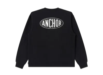 Mercedes Anchor Inc. Oval Logo Crew Sweat "Black"