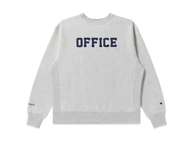 Mercedes Anchor Inc. Reverse Weave Office Crew Sweat "Silver Grey"