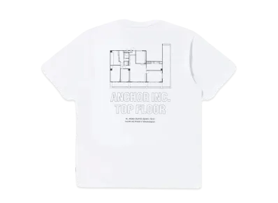 Mercedes Anchor Inc. TOP FLOOR Tee "White"