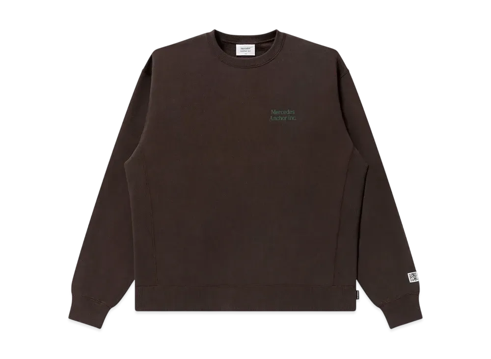 Mercedes Anchor Inc. B&B Crew Sweat "Brown"