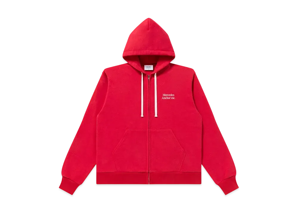 Mercedes Anchor inc. V-day Zip Hoodie "Red"