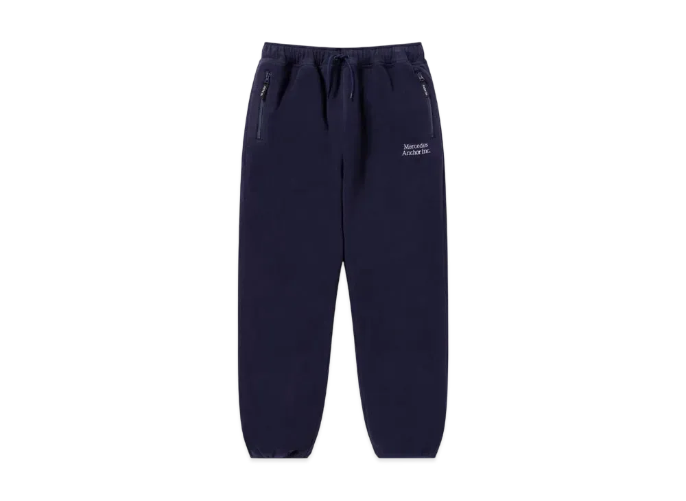 Mercedes Anchor inc. Fleece Pants "Navy"
