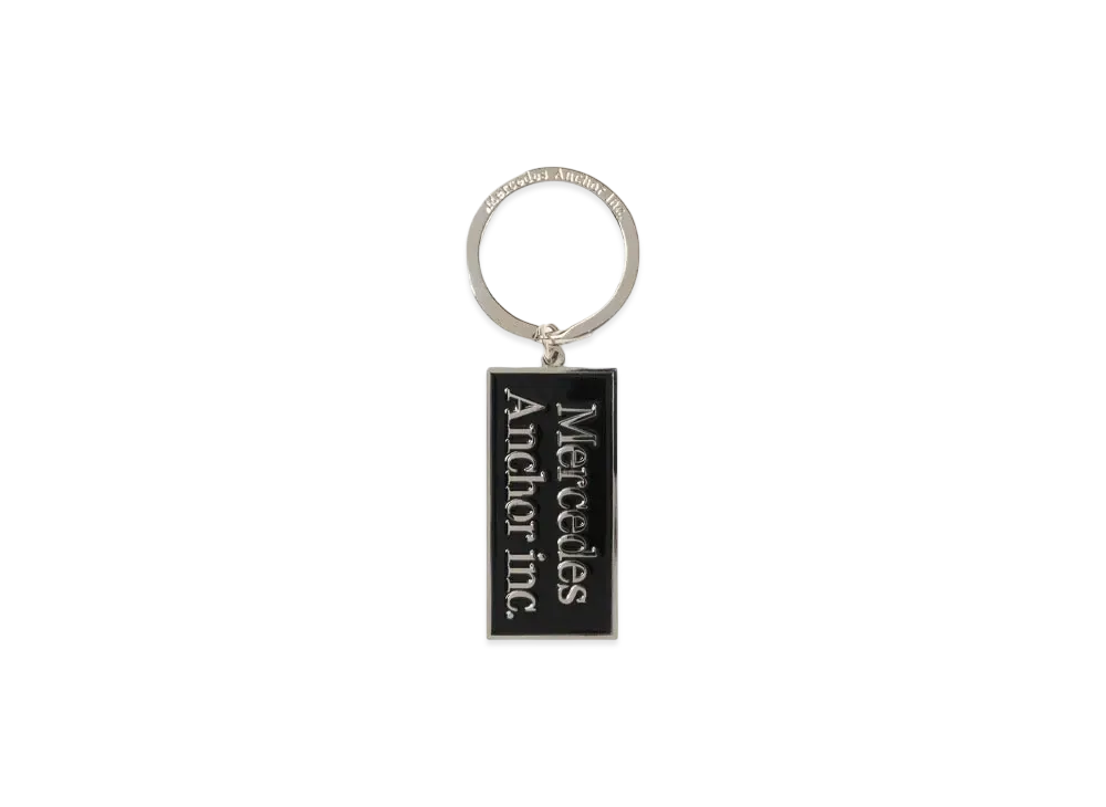 Mercedes Anchor inc. Logo Keychain "Silver"