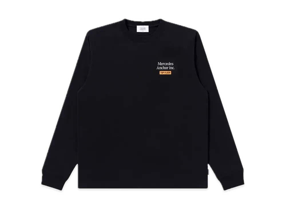 Mercedes Anchor inc. Top Floor LS Tee "Black"