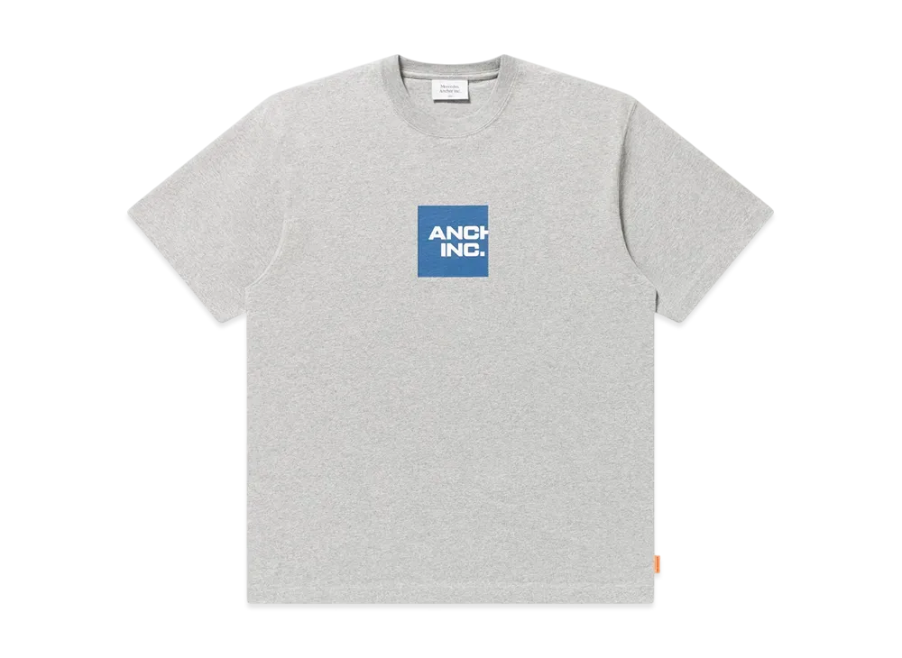 Mercedes Anchor inc. Box Logo Tee "Heather Gray"