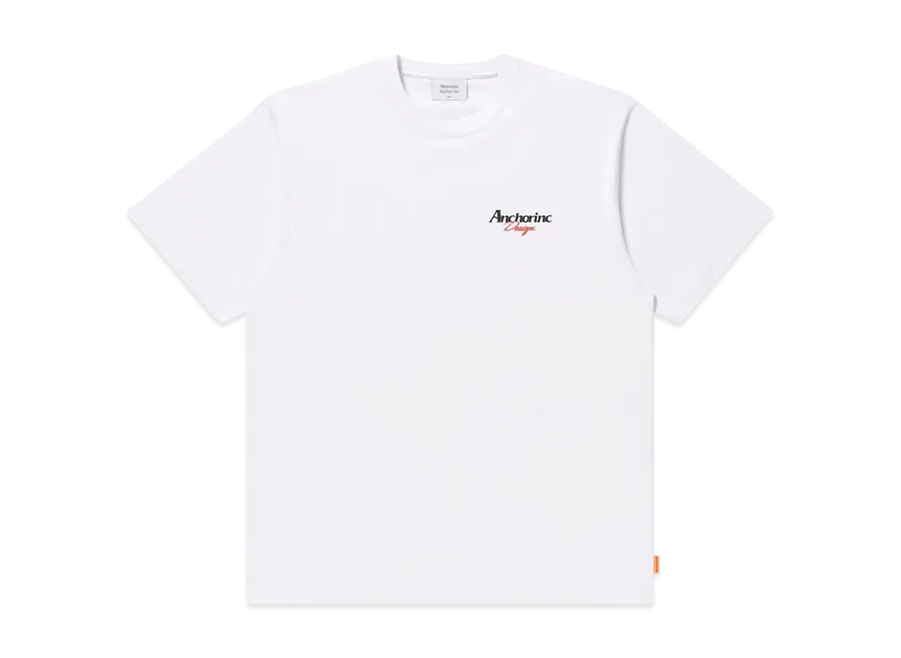 Mercedes Anchor inc. Seamless Paper Logo Tee "White"